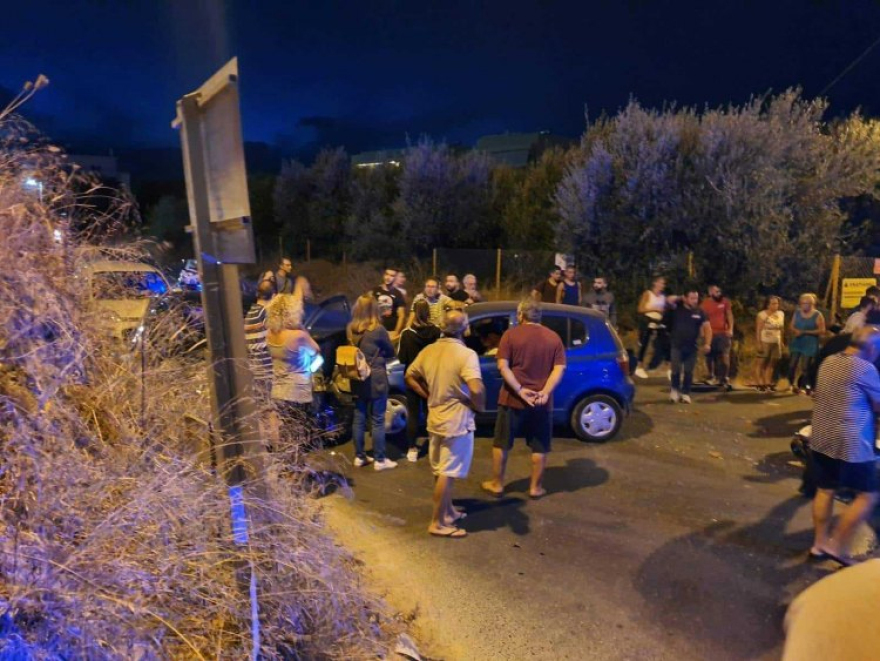 Ντελιβεράς τραυματίστηκε σοβαρά σε τροχαίο στο Ηράκλειο