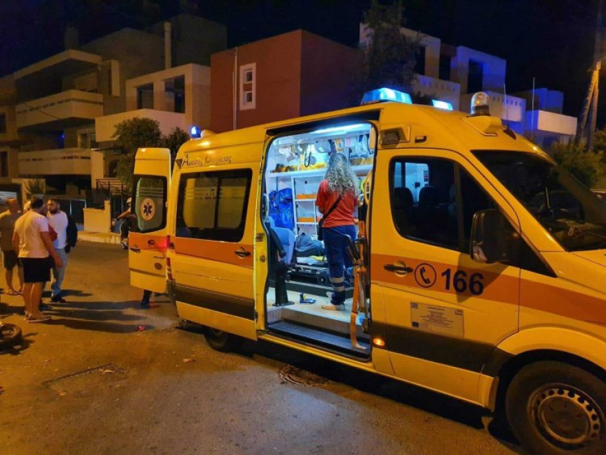 Ντελιβεράς τραυματίστηκε σοβαρά σε τροχαίο στο Ηράκλειο