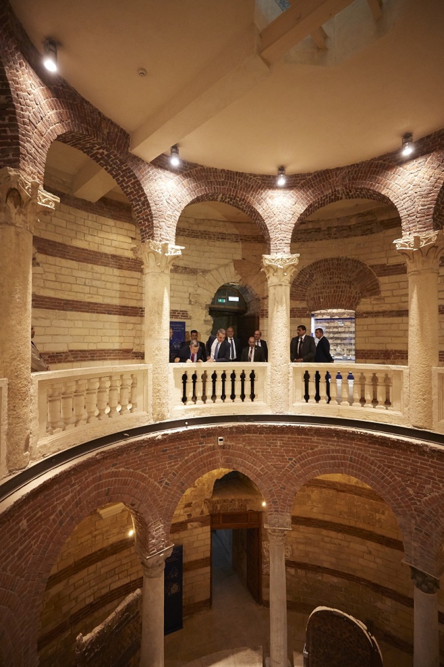 Φωτογραφίες: Στην Ιερά Μονή του Αγίου Γεωργίου στο Κάιρο ο πρωθυπουργός