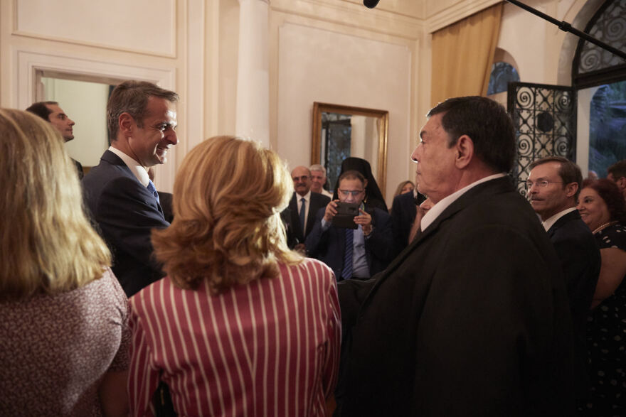 Φωτογραφίες: Στην Ιερά Μονή του Αγίου Γεωργίου στο Κάιρο ο πρωθυπουργός