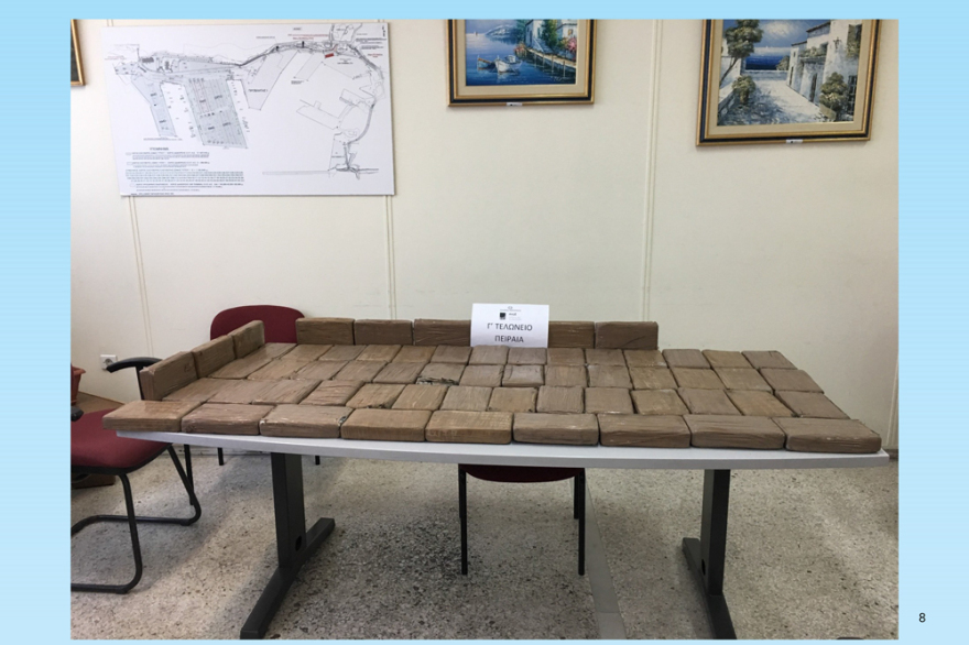 Λιμάνι Πειραιά: 700 κιλά κοκαΐνης σε… φορτίο με μπανάνες