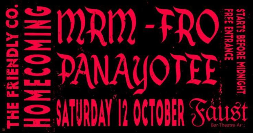 12-31 Οκτωβρίου: Συναυλίες-DJs-Events στη Μουσική Σκηνή του Faust