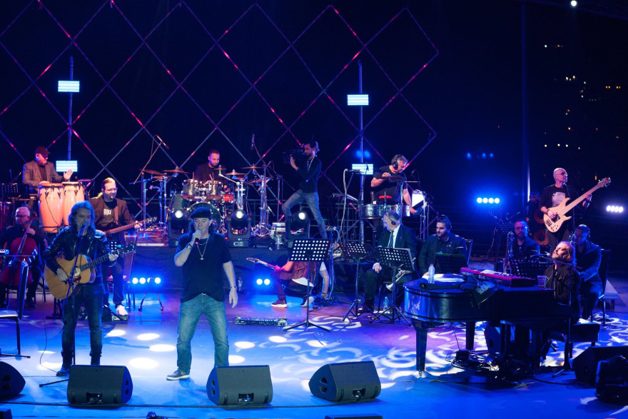 Ροκ συναυλία με Δάντη και Τρεις Σωματοφύλακες στα Τίρανα