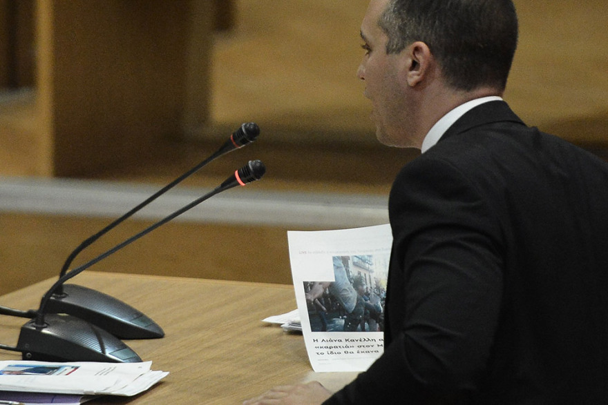 Δίκη ΧΑ - Κασιδιάρης: Δεν ήξερα τον Ρουπακιά - Κατασκευασμένες οι κατηγορίες σε βάρος του κόμματος