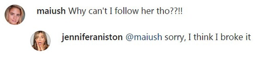 Τζένιφερ Άνιστον για τη selfie που «τρέλανε» τους φαν: «Συγγνώμη, νομίζω ότι... χάλασα το Instagram»