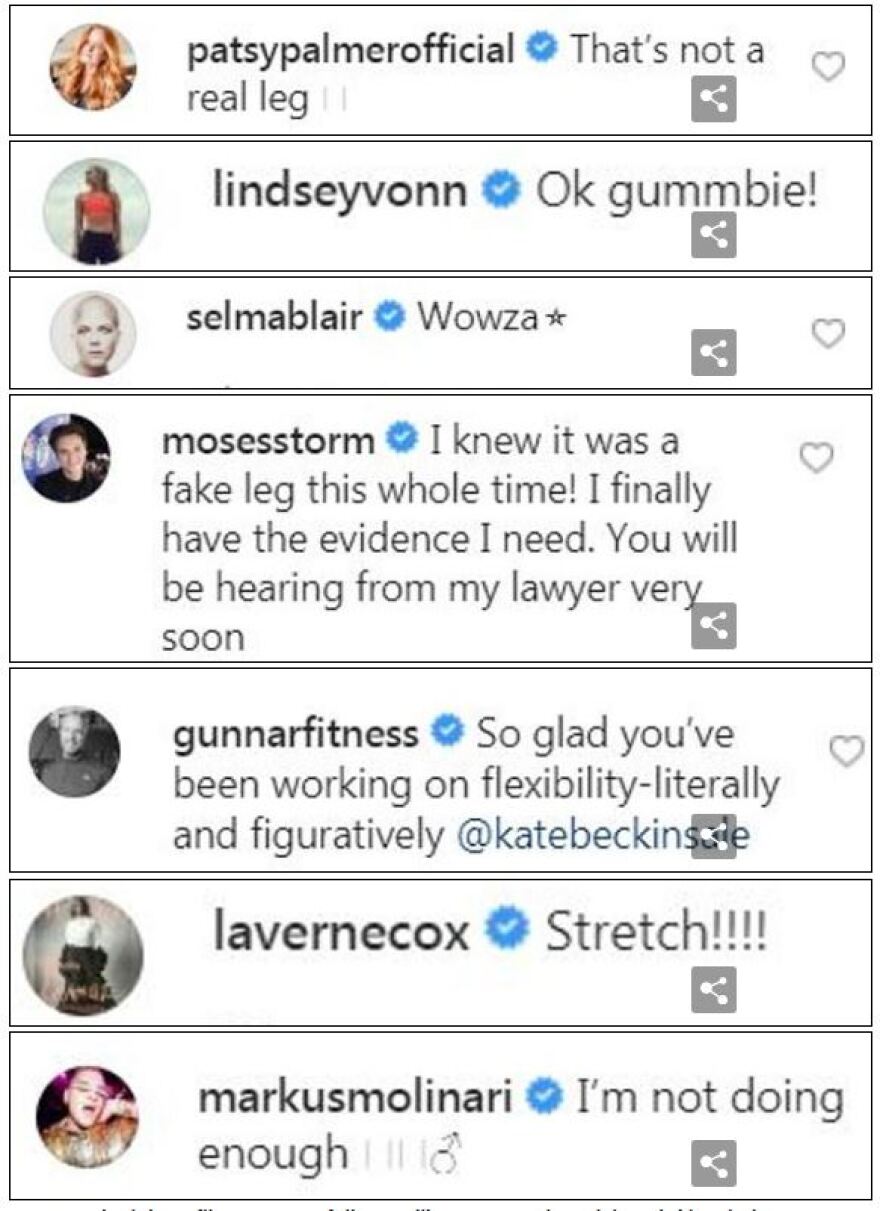 Τα... ανοίγματα της Κέιτ Μπέκινσεϊλ τρέλαναν το Instagram