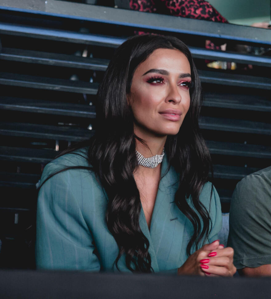 Η Ελένη Φουρέιρα... ξενύχτησε στον Κωνσταντίνο Αργυρό