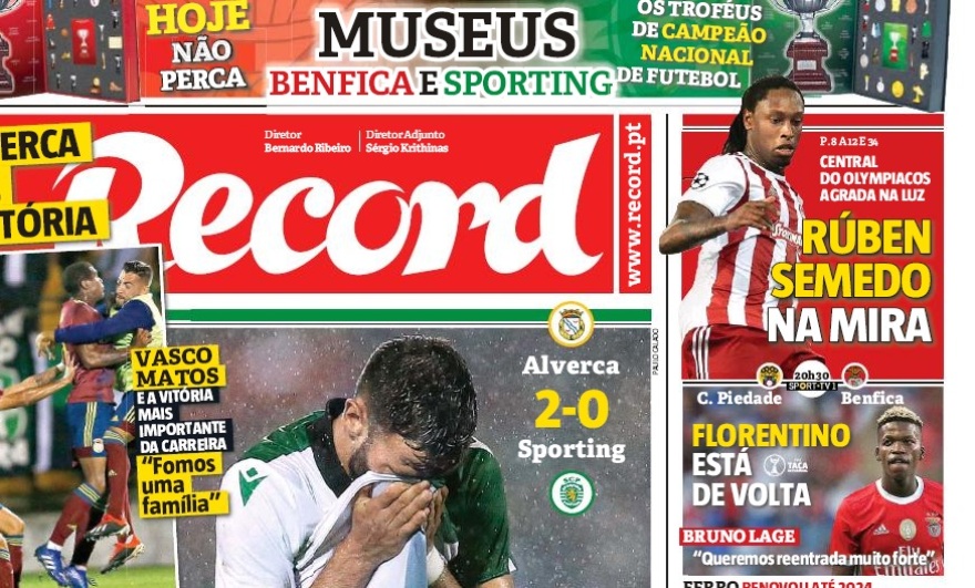 Record: Στο στόχαστρο της Μπενφίκα ο Σεμέδο