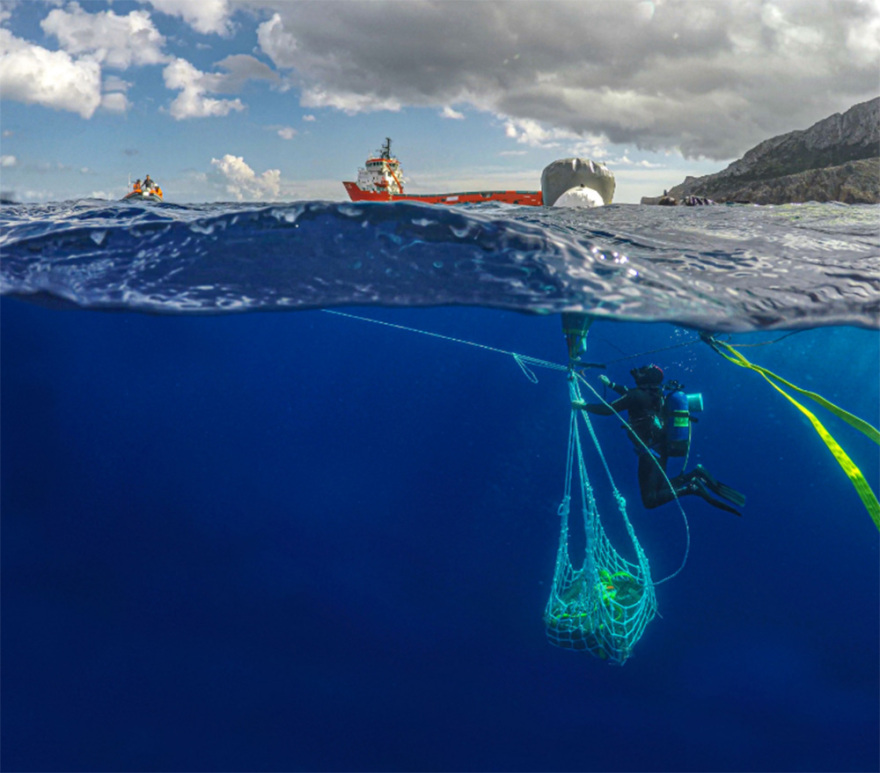 Ναυάγιο Αντικυθήρων: Ξεκόλλησαν οι έρευνες - Εντυπωσιακές φωτογραφίες από τα ευρήματα