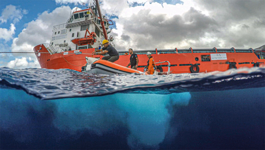 Ναυάγιο Αντικυθήρων: Ξεκόλλησαν οι έρευνες - Εντυπωσιακές φωτογραφίες από τα ευρήματα