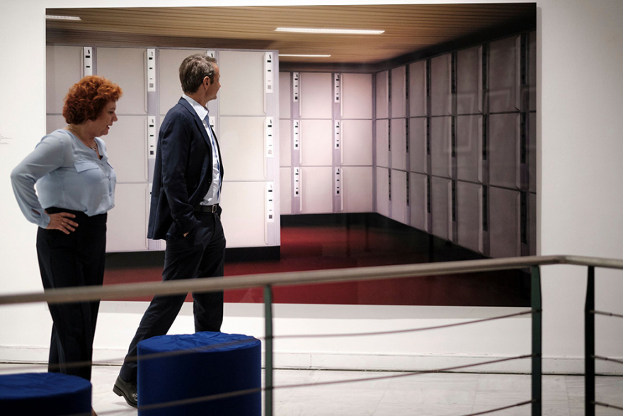 Θεσσαλονίκη: Επίσκεψη Κυριάκου και Μαρέβας Μητσοτάκη στη Μπιενάλε Σύγχρονης Τέχνης