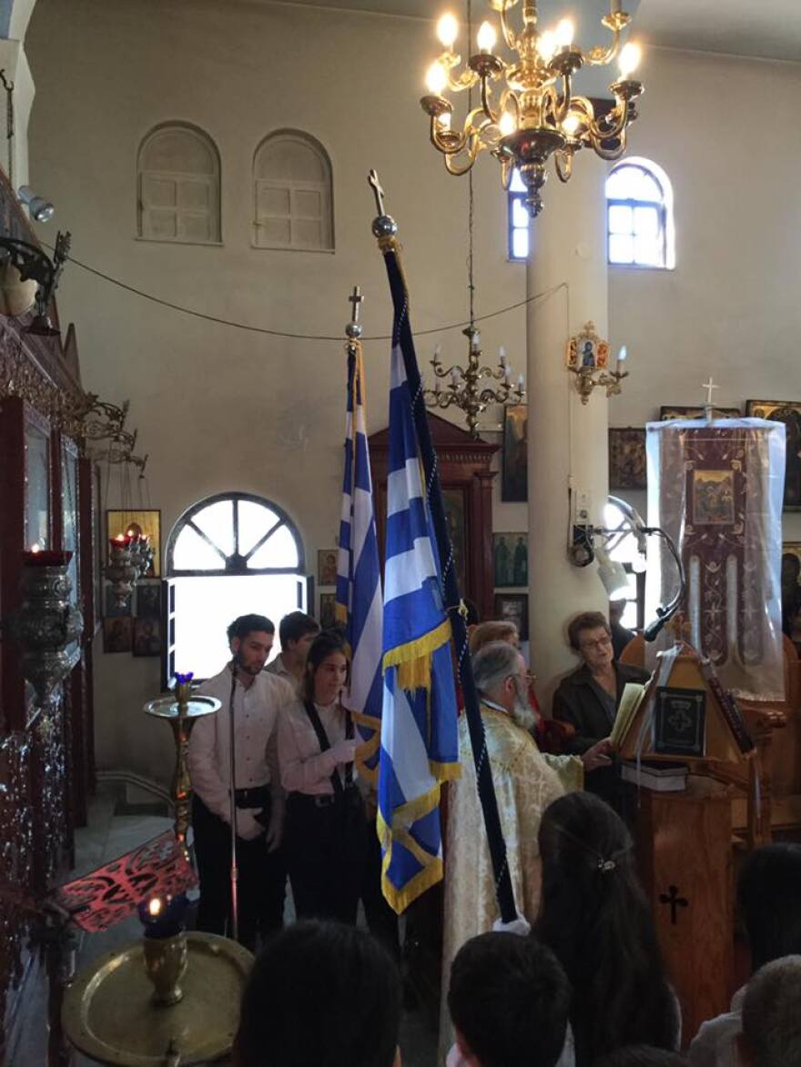 Παρέλαση: Συγκίνησαν οι μικροί ακρίτες στον Άη Στράτη