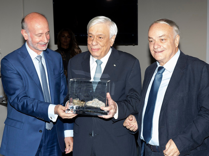 Εγκαινιάστηκε από τον Πρόεδρο της Δημοκρατίας η έκθεση «Τα Ορυκτά και ο Άνθρωπος» 