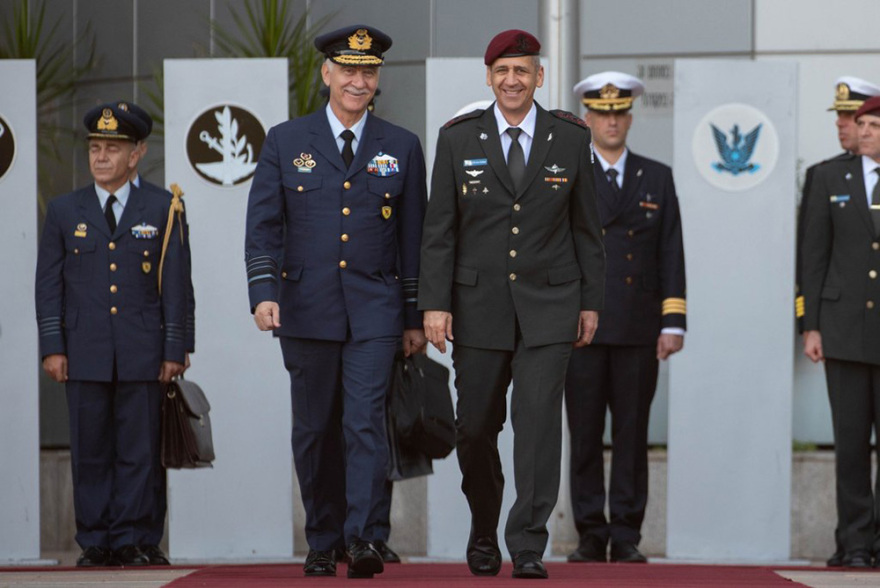 Τι συζήτησε ο αρχηγός ΓΕΕΘΑ στο Ισραήλ