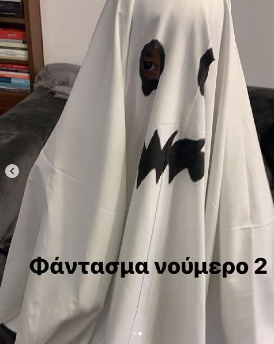 Η Φαίη Σκορδά και τα... φαντάσματα