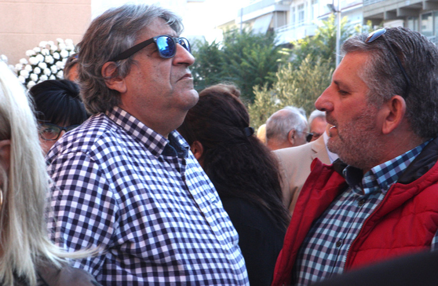 Γιάννης Σπανός: Βαρύ το κλίμα στο «τελευταίο αντίο» 