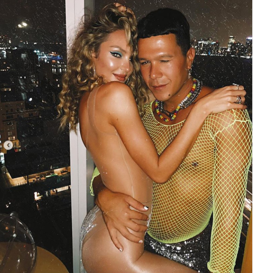 Ποια... δεν το φόρεσε καλύτερα; Ambrosio και Swanepoel έκαναν... γυμνό Halloween!