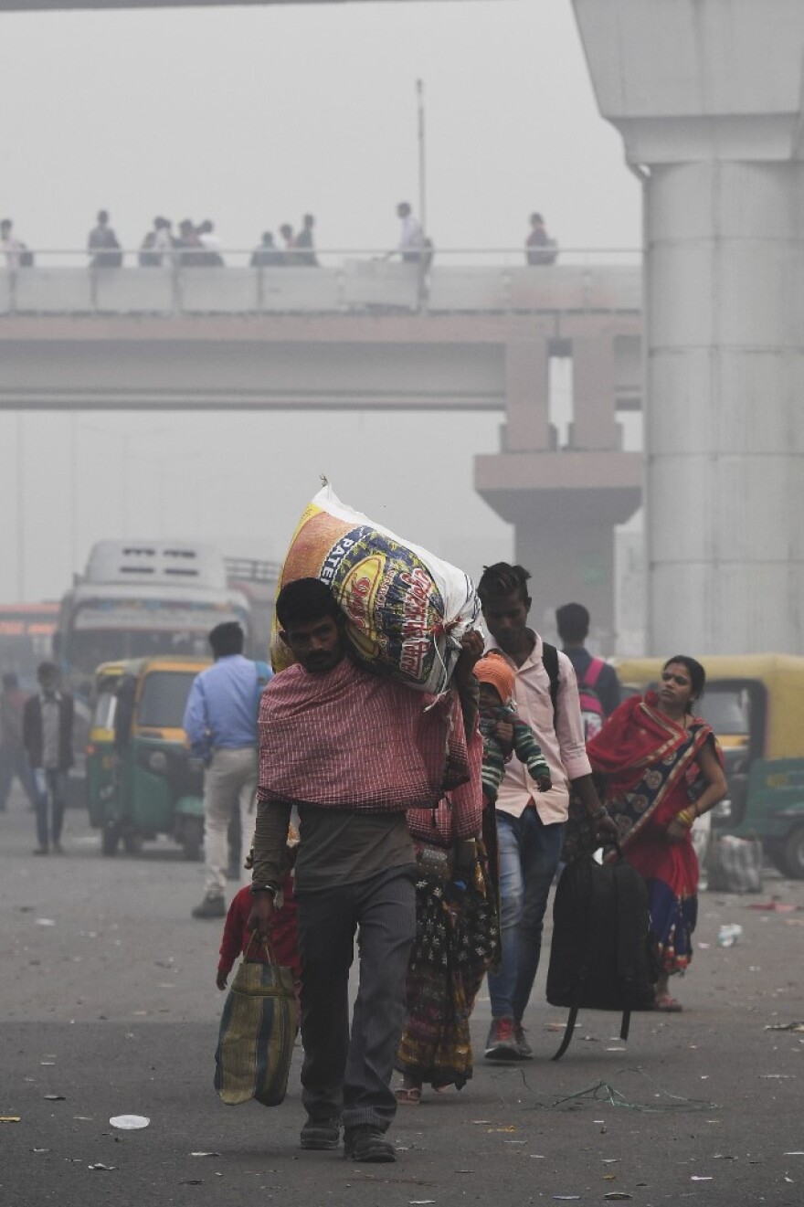  Νέο Δελχί: «Θάλαμος αερίων» η πόλη εξαιτίας της ατμοσφαιρικής ρύπανσης