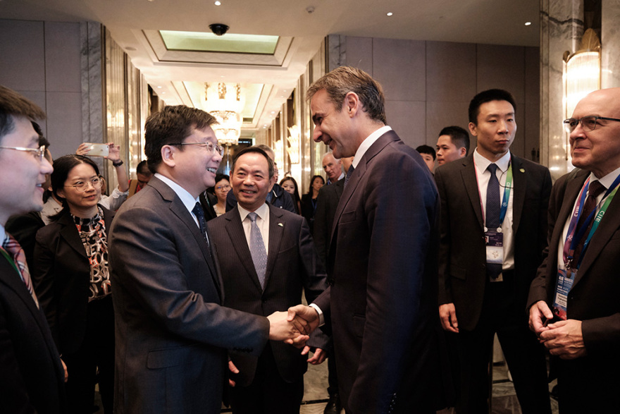 Μητσοτάκης σε Σι Τζινπίνγκ: Είμαι αποφασισμένος να διευκολύνω τους ξένους επενδυτές