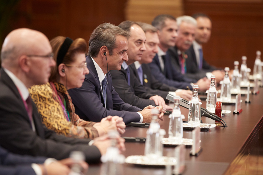 Μητσοτάκης σε Σι Τζινπίνγκ: Είμαι αποφασισμένος να διευκολύνω τους ξένους επενδυτές