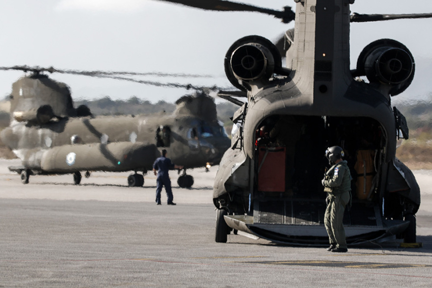 Φωτογραφίες από τη διακλαδική άσκηση «Μέδουσα» στην Κρήτη
