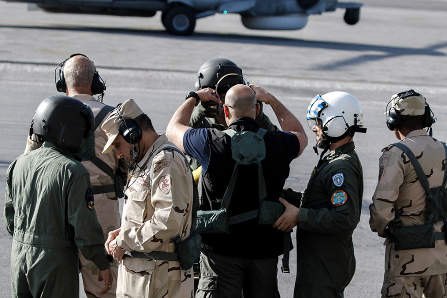 Φωτογραφίες από τη διακλαδική άσκηση «Μέδουσα» στην Κρήτη