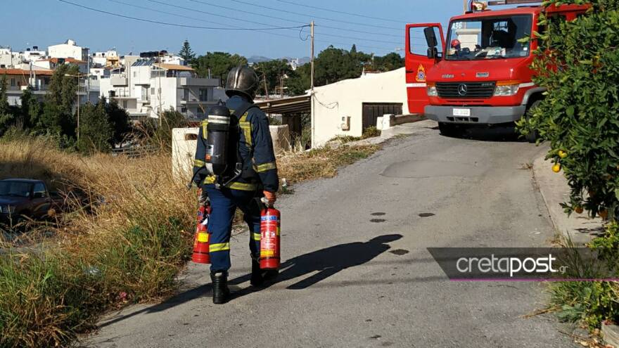 Ηράκλειο: Γκαζάκι εξερράγη σε διαμέρισμα