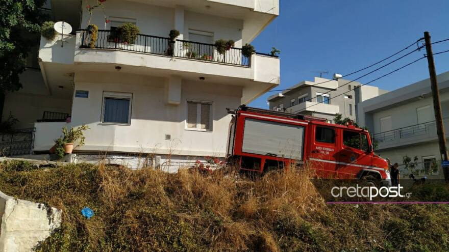 Ηράκλειο: Γκαζάκι εξερράγη σε διαμέρισμα