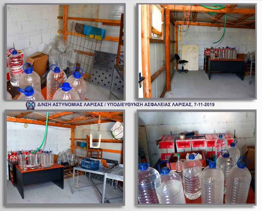 Λάρισα: Παρασκεύαζαν ποτά «μπόμπες»