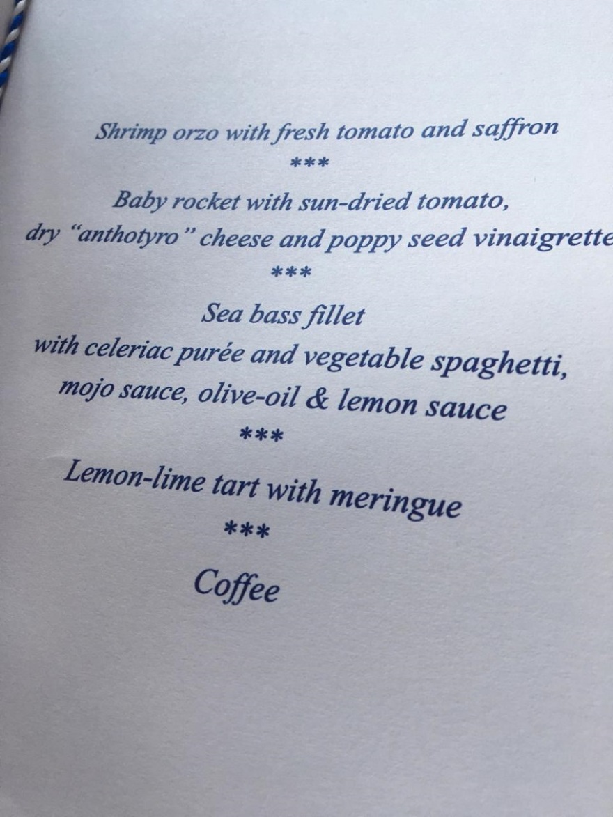 Λαυράκι, ανθότυρο και άρωμα από κρόκο Κοζάνης στο γεύμα Μητσοτάκη - Σι Τζινπίνγκ 