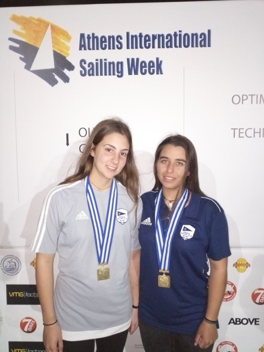 Χρυσές οι Παππά-Τσαμοπούλου στο «29ο Athens International Sailing Week 2019»