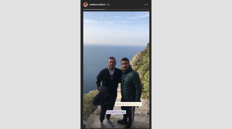 Η συνάντηση Παπασταθόπουλου-Τοροσίδη στα Καρούλια του Αγίου Όρους