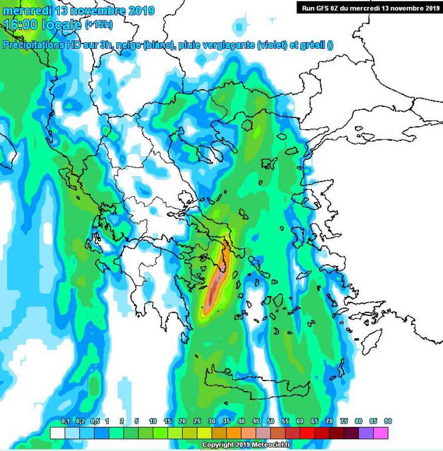 Κακοκαιρία Βικτώρια: Πώς θα κινηθεί τις επόμενες 24 ώρες - Ποιες περιοχές θα επηρεαστούν