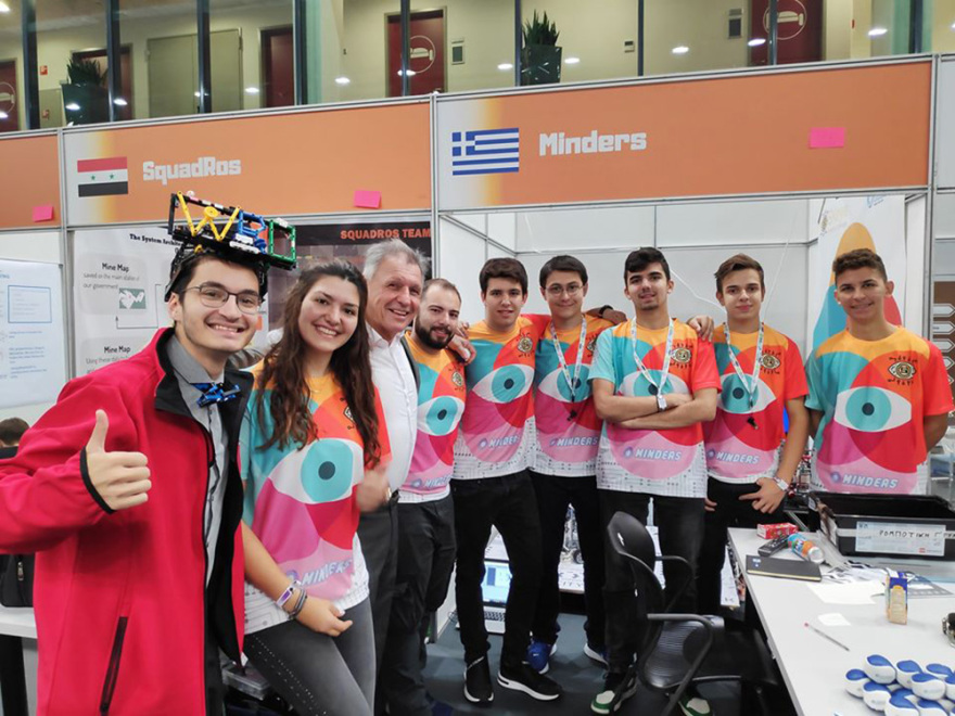 4η θέση στην Ολυμπιάδα Εκπαιδευτικής Ρομποτικής για τη Μαθητική Ομάδα Λυκείου «Minders» της Εκπαιδευτικής Αναγέννησης