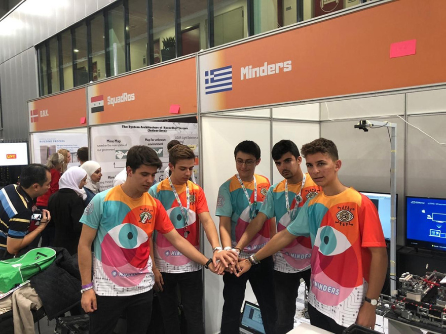 4η θέση στην Ολυμπιάδα Εκπαιδευτικής Ρομποτικής για τη Μαθητική Ομάδα Λυκείου «Minders» της Εκπαιδευτικής Αναγέννησης