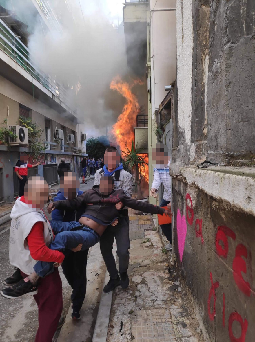 Υπό έλεγχο η φωτιά σε σπίτι στην Κυψέλη