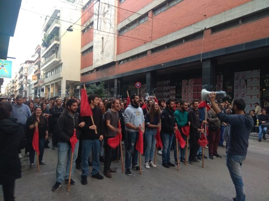 Πάτρα: Πορεία για την επέτειο του Πολυτεχνείου 