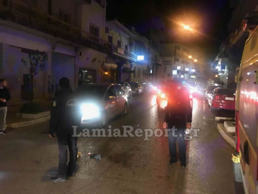 Λαμία: Τροχαίο με ντελιβερά