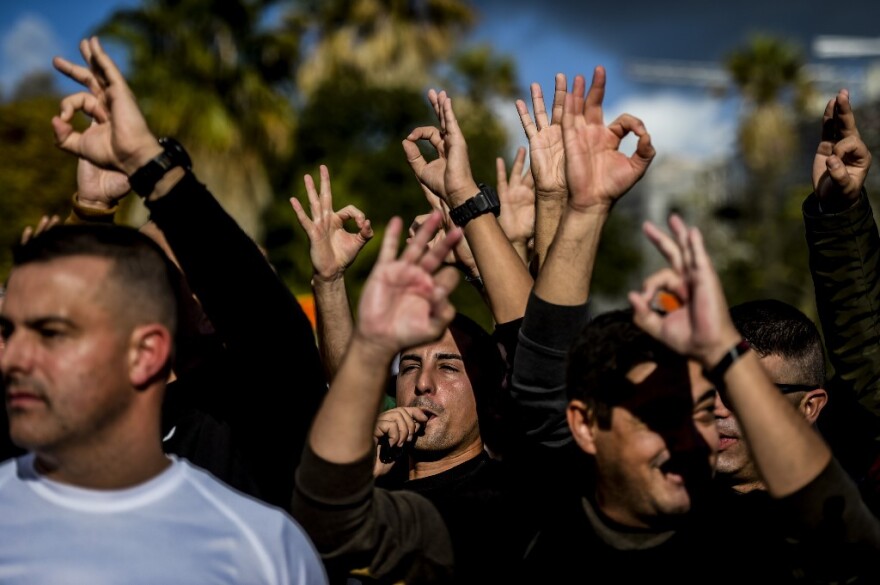 Πορτογαλία: Διαδήλωση αστυνομικών - «Ντροπή να αμειβόμαστε με μισθό κοντά στον βασικό»