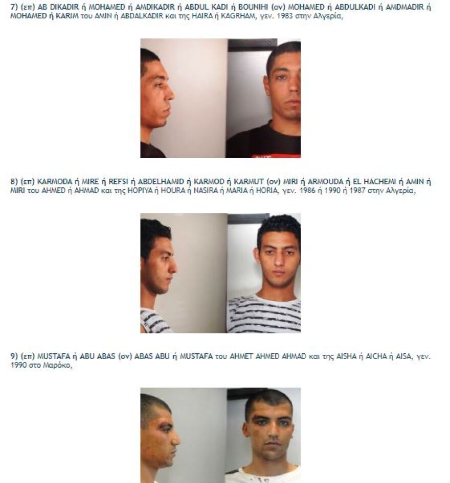 Αυτά είναι τα 35 μέλη της σπείρας που λήστευαν πεζούς στο κέντρο της Αθήνας 