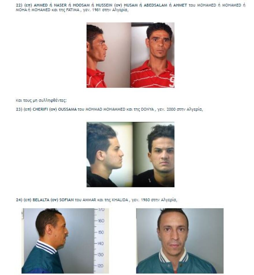 Αυτά είναι τα 35 μέλη της σπείρας που λήστευαν πεζούς στο κέντρο της Αθήνας 