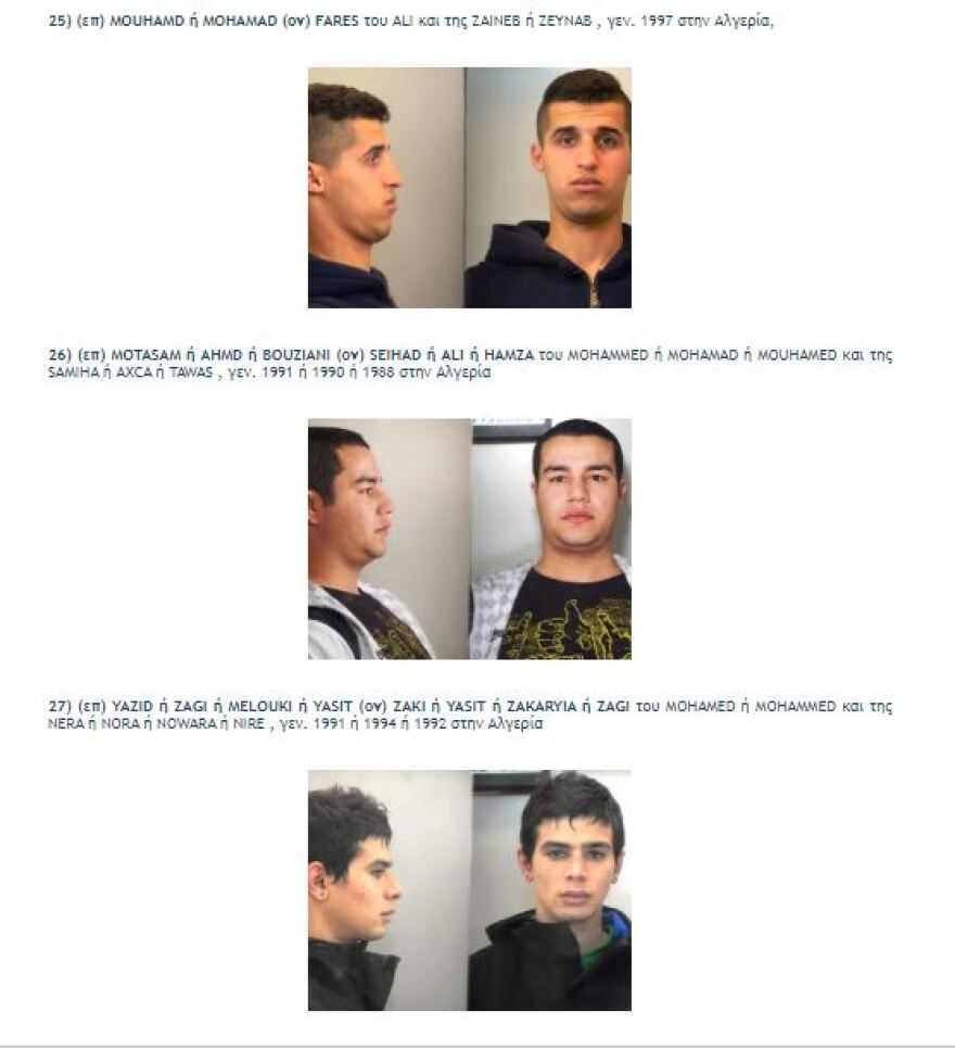 Αυτά είναι τα 35 μέλη της σπείρας που λήστευαν πεζούς στο κέντρο της Αθήνας 