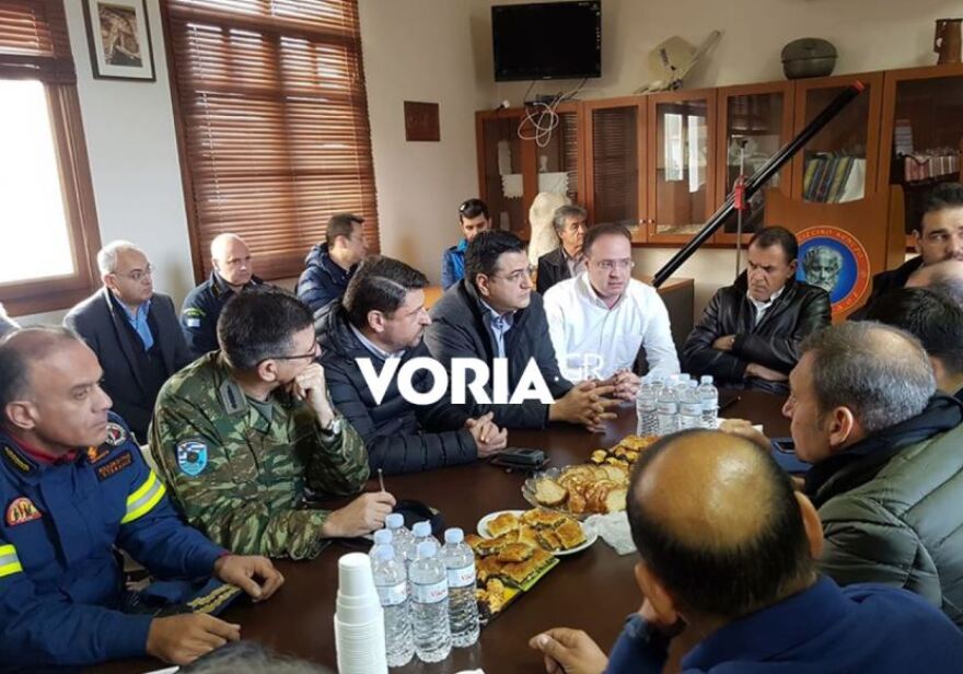 Κακοκαιρία: «Πνίγηκαν» Θάσος - Χαλκιδική - Κυβερνητικό κλιμάκιο επί τόπου για την αποτίμηση της καταστροφής