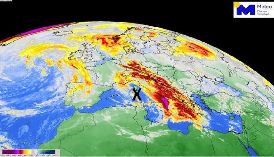 Κακοκαιρία Γηρυόνης: Έκκληση της Πολιτικής Προστασίας στους πολίτες να αποφεύγουν άσκοπες μετακινήσεις