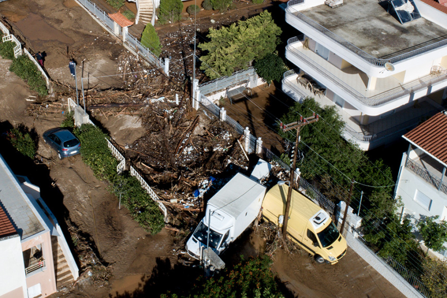 Κινέτα: Οι καταστροφές από την κακοκαιρία Γηρυόνης σε 20 φωτογραφίες