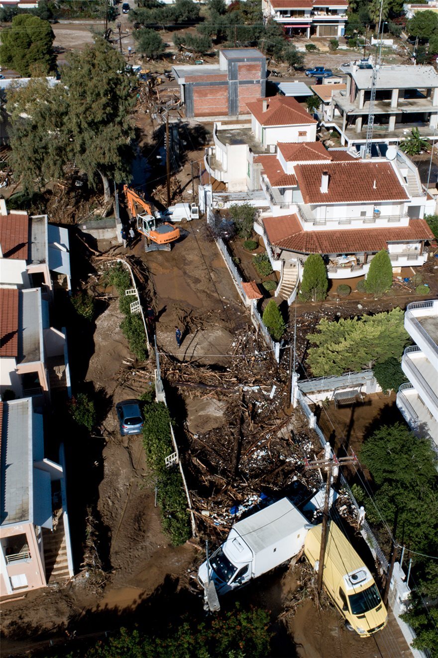 Κινέτα: Οι καταστροφές από την κακοκαιρία Γηρυόνης σε 20 φωτογραφίες