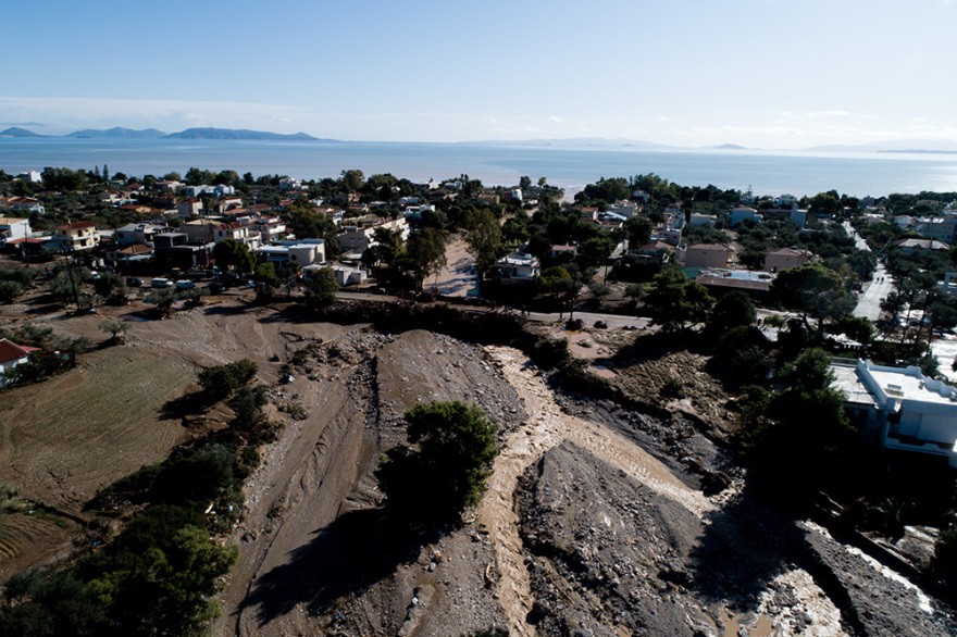 Κινέτα: Οι καταστροφές από την κακοκαιρία Γηρυόνης σε 20 φωτογραφίες