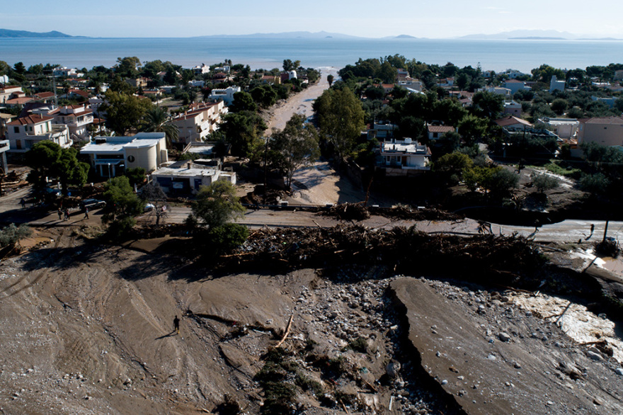 Κινέτα: Οι καταστροφές από την κακοκαιρία Γηρυόνης σε 20 φωτογραφίες
