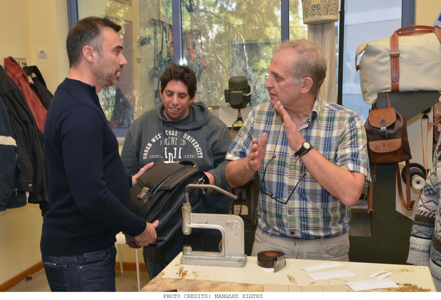  O Γιώργος Καπουτζίδης στον Σύνδεσμο Προστασίας Παιδιών και ΑμεΑ στο Χολαργό