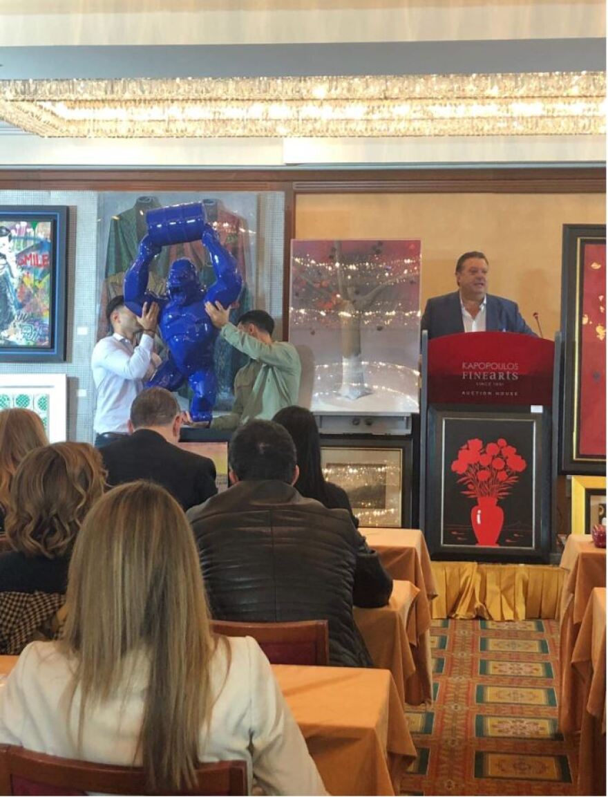 Στο σφυρί έργα από την προσωπική συλλογή του Χάρρυ Κλυνν